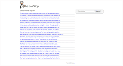 Desktop Screenshot of jokstop.com